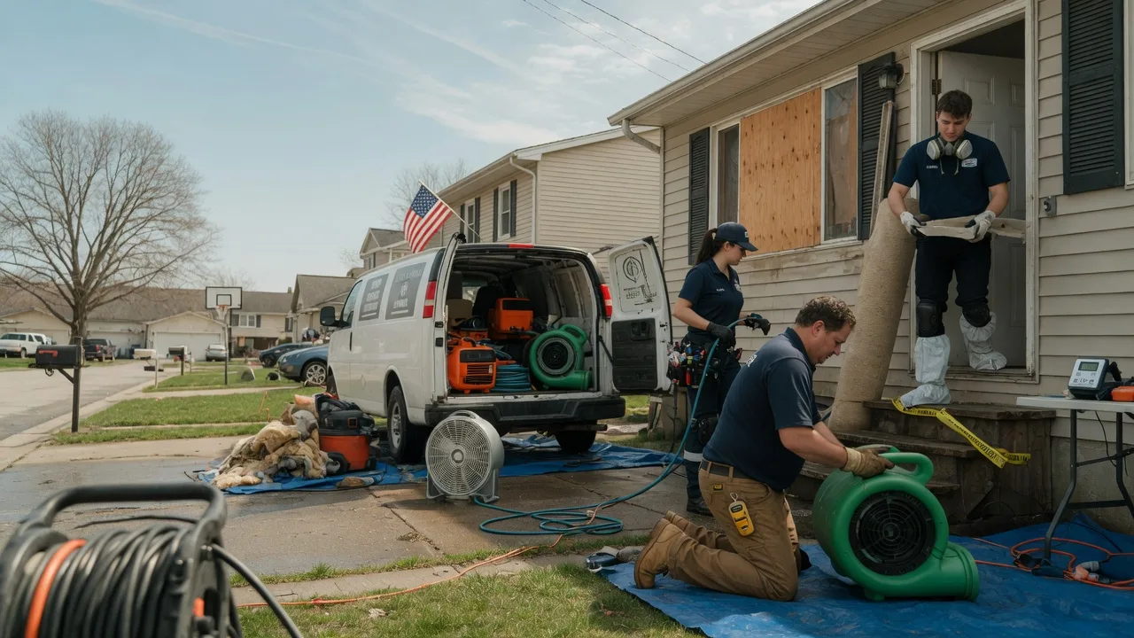 Water Damage Restoration in Paoli, OK near me